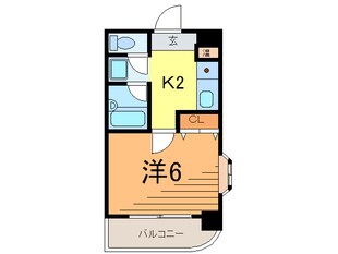 ヴィラパストラル２の物件間取画像